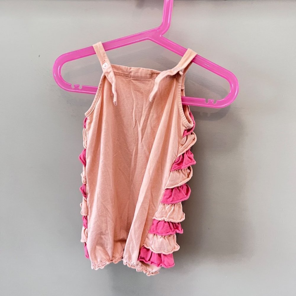 Peek Ruffle Front Romper- Size 12-18m - Picture 3 of 4
